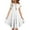 White, variant on SUYIDA Dresses for Girls 6-7 Double Layer Fly Sleeve Flowy A Line Dress Summer Casual Gradient Midi Dresses White,120