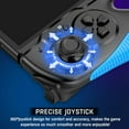 thumbnail image 7 of Game Controller for Switch/OLED, One-Piece Joypad Controller Replacement, Gamepad Remote with Adjustable TURBO and Dual Motor Vibration-Blue Red, 7 of 7