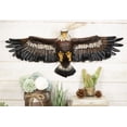 thumbnail image 5 of Patriotic American Majestic Bald Eagle With Open Wings Wall Decor Plaque 23"L, 5 of 5