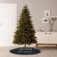 thumbnail image 6 of Salouo Happy New Year 2024 (3) Christmas Tree Skirt 30" Farmhouse Christmas Decorations Snowman Xmas Tree Skirt Tree Mat for Holiday Party Decor, 6 of 8