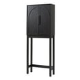 thumbnail image 3 of Better Homes & Gardens Juliet over-the-Toilet Space Saver Cabinet, 2 Adjustable Shelves, Black, 3 of 10