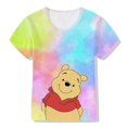 thumbnail image 1 of Camiseta de verano de Winnie The Pooh y Tigger para niños, camiseta de Kawai Disney, ropa informal de dibujos animados para niños, niñas y niños, manga corta 100 zhangmengya CONDUJO, 1 of 2