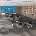 thumbnail image 5 of Conference Table with Wheels, Flip Top Rolling Training Table for Office & Meeting Room, Space-Saving Design, Multiple Sizes & Packs, 5 of 7