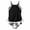 F60 Black, variant on Likimi Kids Girls Two Piece Swimsuits Crew Neck Floral Printed Straps Sleeveless Tankini Breathable Soft Swimwear For Beach Pool Black Size 7-8 Years