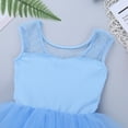 thumbnail image 5 of Alvivi Kids Girls Ballet Tutu Dress Dance Leotard Outfit Ballerina Princess Skirted Dancewear Performance Costume Light Blue 12, 5 of 7