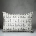 thumbnail image 3 of Creative Products Nautical Icons Gray 14x20 Spun Poly Pillow, 3 of 3