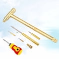 thumbnail image 4 of 1 juego de mini martillo de cobre con destornillador versátil para el hogar. Mini martillo y destornilladores multifuncionales., 4 of 7