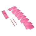 thumbnail image 1 of Uxcell 2 Pcs Dance Ribbons, 78.7" Rhythmic Gymnastics Ribbon Streamers Dancer Wand Twirling Dancing Ribbons for Artistic Dancing Gymnastics Training, Dark Pink, 1 of 7