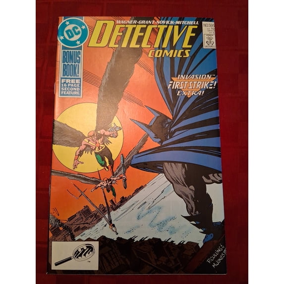 Detective Comics #595 Comic Book