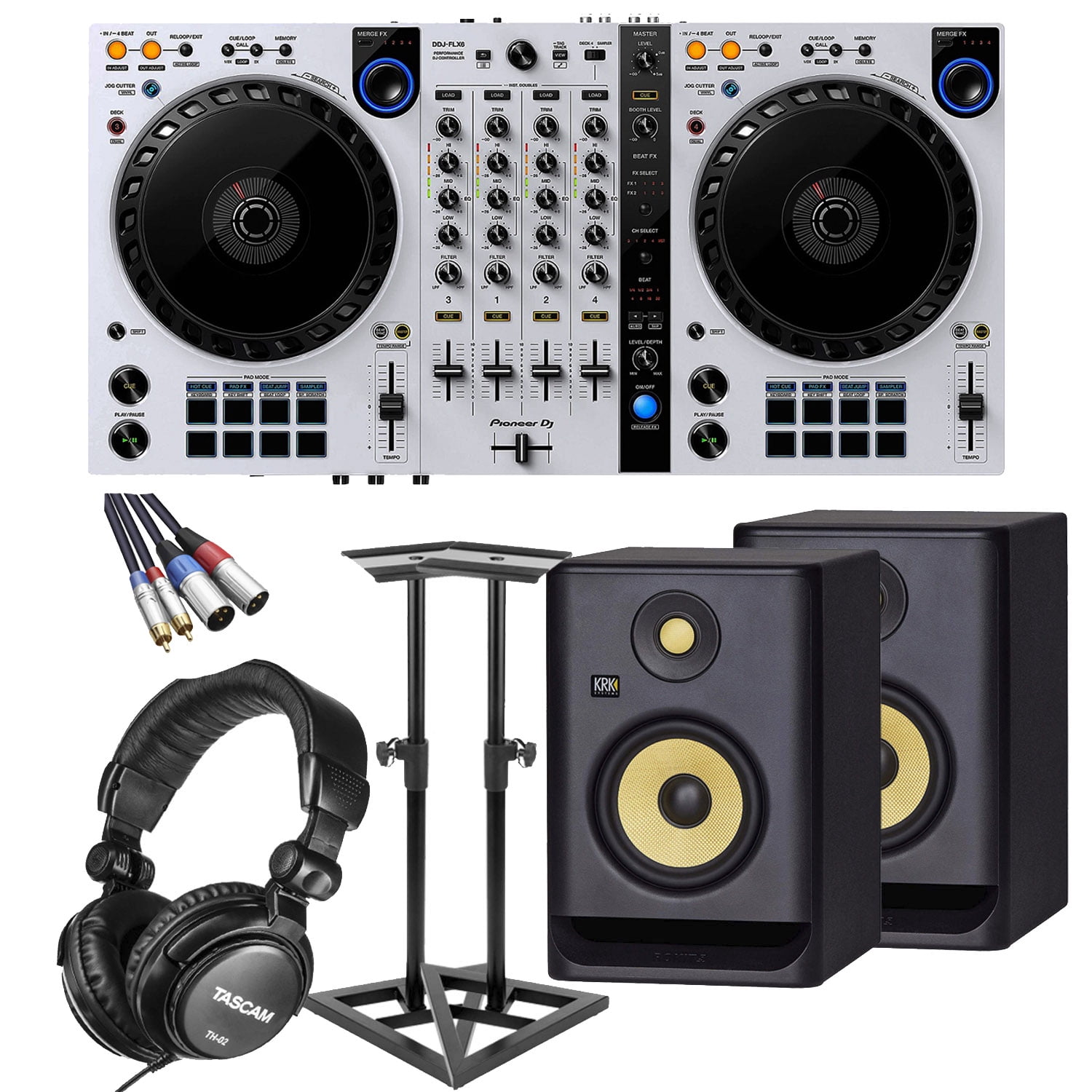 Pioneer 4-Ch DJ Controller with KRK Monitors, UK Ubuy