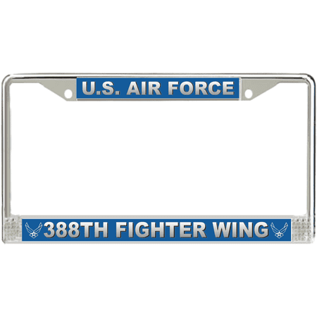 U.S. Air Force 388th Fighter Wing License Plate Frame