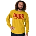thumbnail image 5 of Anti Social Dog Lover Pet Puppy Owner Long Sleeve TShirt Men Women Brisco Brands S, 5 of 6
