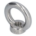 thumbnail image 3 of Shape Lifting Nut, 10Pcs Lifting Eye Nut, Stainless Steel Lifting Nut, Heavy Duty Eyebolts For Marine Grade, Engineering Cranes, Nuts, 3 of 8