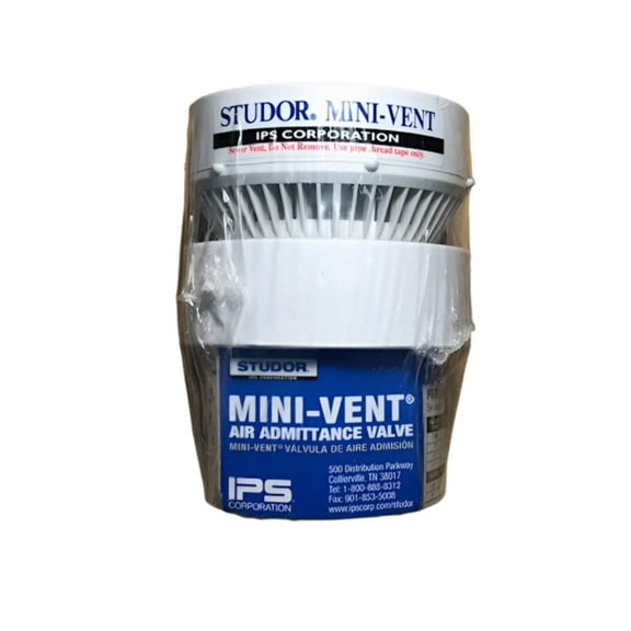 STUDOR 1-1/2 in. or 2 in. PVC Mini Vent Air Admittance Valve