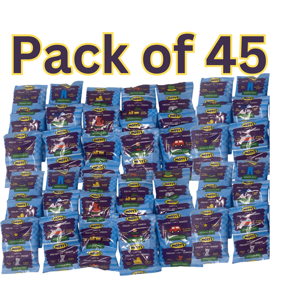 Mott's Assorted Fruit Snacks, 45 Count Pack – Made with Real Fruit & Veggie Juice, Gluten-Free, 100% Daily Vitamin C