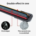 thumbnail image 2 of Car Wiper blades Universal Frameless Bracketless Car Soft Double Rubber Strip G5 M5K2, 2 of 7