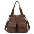 thumbnail image 3 of Bolso de hombro de nailon sólido para mujer, bolso de hombro de mujer versátil y de moda, bolso de mano minimalista informal de gran oferta, 3 of 5