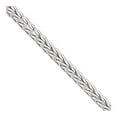 thumbnail image 6 of 925 Sterling Silver 2mm Diamond-cut Round Franco Chain 16 Inch, 6 of 7