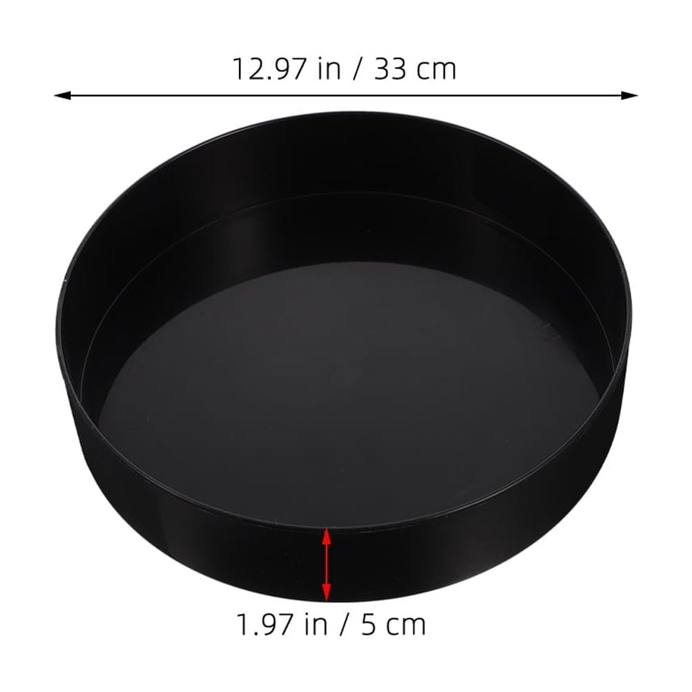 WHAMVOX 1Pack Japanese Floral Container for DIY Flower Arrangement 33Cm Diameter x 5Cm Height