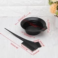 thumbnail image 1 of 2 pcs Hair Dye Color Brush Bowl Combo Coloring Brush Kit Set Tint Tool Bleach, 1 of 1