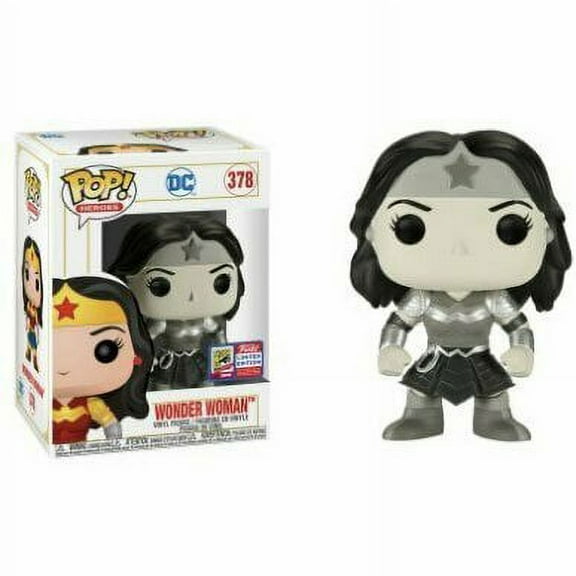 Funko POP! Heroes DC Wonder Woman #378 [Black & White, Imperial Palace] Exclusive