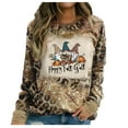 thumbnail image 1 of Pull à Manches Longues Imprimé Halloween Col Rond pour Femmes, 1 of 5