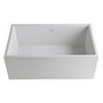 thumbnail image 2 of Shaw's Premium Seafood Classic White Fireclay 30in Rectangle Single Bowl Sink, 2 of 2