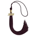 thumbnail image 6 of Endea Graduation Maroon Graduation Tassel with Gold Date Drop, 6 of 11