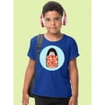 thumbnail image 2 of Leaves Kokeshi Doll T-Shirt Juniors -Image by Shutterstock,  x-Small, 2 of 4