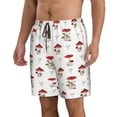 thumbnail image 2 of Goofa Different Mushrooms Printed Mens Swim Trunks Summer Quick Dry Short Beach Swimwear Bathing Suits-3X-Large, 2 of 9