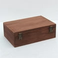 thumbnail image 5 of Desktop Boxes Wooden Nature Large Store Wood Deep Color Jewelry Storage, 5 of 6