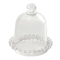 thumbnail image 2 of Glass Round Cake Stand Clear Cake Display Tray for Birthday Party Restaurant L, 2 of 7
