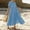 Blue, variant on fanshangmao Summer Short Sleeve Dresses for Women 2025 Solid Color Maxi Dress Plus Casual Flowy Dresses Long Dress with Buttons