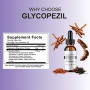 (5 Pack) Glycopezil Advanced Drops, Glyco Pezil Blood Support and Overall Health Formula Supplement (10oz)