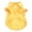 Yellow L, variant on Barhoo Candy Color Dog T-Shirt Pet Clothing for Small Dogs Soft Breathable Cotton Puppy Shirt Spring Summer Casual Coat Top Daily Wear Machine Washable Comfortable Classic Collar Design