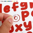 thumbnail image 3 of Uxcell Alphabet Letters Numbers Stickers, 6 Sheets Self Adhesive Decal, Dark Green, 3 of 6
