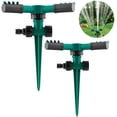 thumbnail image 1 of Paquete de aspersor de jardín, aspersor automático de césped, aspersor de césped giratorio de 360 grados, riego automático, cobertura de 3600 pies cuadrados para patio, césped y jardín, sistema de, 1 of 8