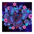 thumbnail image 2 of Cuadros Decorativos Cuadros Decorativos Mariposa diamante pintura Rhinestone parcial en forma especi Likrtyny embutido en tela, 2 of 8