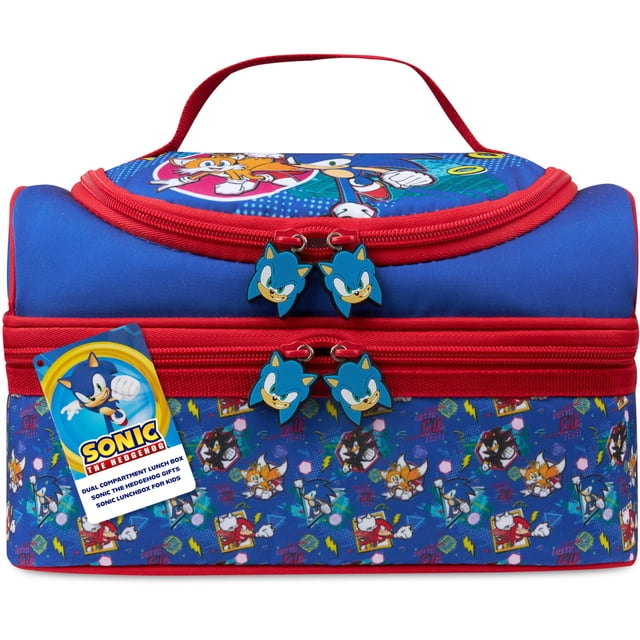 Bolsa Térmica para Almuerzo Get Trend SONIC THE HEDGEHOG con 2 Compartimentos