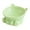 Green, variant on Ceramic Raised Cat Bowl,Tilted Raised Anti Vomit & Protect Pet's Spine,Cat Bowls for Indoor Whisker Friendly Pet Feeder for Cats Puppies, Microwave and Dishwasher Safe