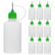 thumbnail image 2 of Glue Bottles With Fine Tip 12Pcs For DIY Projects 50ml Cylindrical Green Liquid Storage, 2 of 4