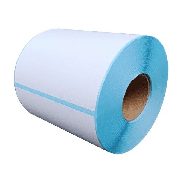 Papel térmico de tres pruebas, papel de etiquetas térmicas de 100 x 150, papel de impresión de 100 x 100, papel de código de barras, etiqueta autoadhesiva