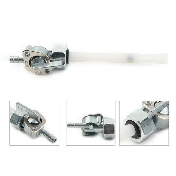 NS Vacuum Petcock Valve, Petcock Tank Switch Valve Aluminum for NC50 Express Scooter 1977 1978 1979 1980