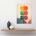 thumbnail image 2 of Mixed Signals By Sofia Francis Urban Traffic Lights Red Amber Green Abstract Large Wall Art Poster Print Thick Paper 18X24 Inch, 2 of 5