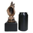 thumbnail image 5 of Ebros Madagascar Safari Zebra Horse Bust Statue In Bronze Electroplated Finish, 5 of 7