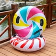 thumbnail image 4 of LJNYFDC Fade-resistant Printed Ski Circle Ski Circle with Thickened Base Shockproof Colorfast Inflatable Leakproof and Wear resistant Snowflake Print Cold Resistant and Heavy Duty, 4 of 6