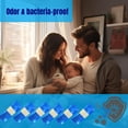 thumbnail image 6 of 6-pack Diaper Pail Refill Bags, Extended 200in Diaper Refill, Odor Control Compatible with Genie Munchkin Angelcare Diaper Pail,Diaper Disposal System Replacement Bags, 6 of 7