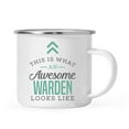 thumbnail image 1 of Koyal Wholesale Stainless Steel Campfire Coffee Mug, This is What an Awesome Warden Looks Like, 1 of 4