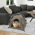 thumbnail image 5 of Cat Tent House, Cat House for Indoor Outdoor Cats, Outdoor Cat Pet Dog Bed, Foldable Portable Tent House for Cats, Puppies and Other Small Animals, 5 of 5