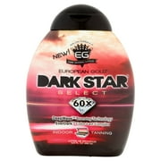 EG European Gold Dark Star Select 60x Dark Tanning Lotion, 8.5 fl oz